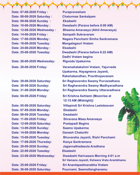 sri palimar mutt chaturmasya